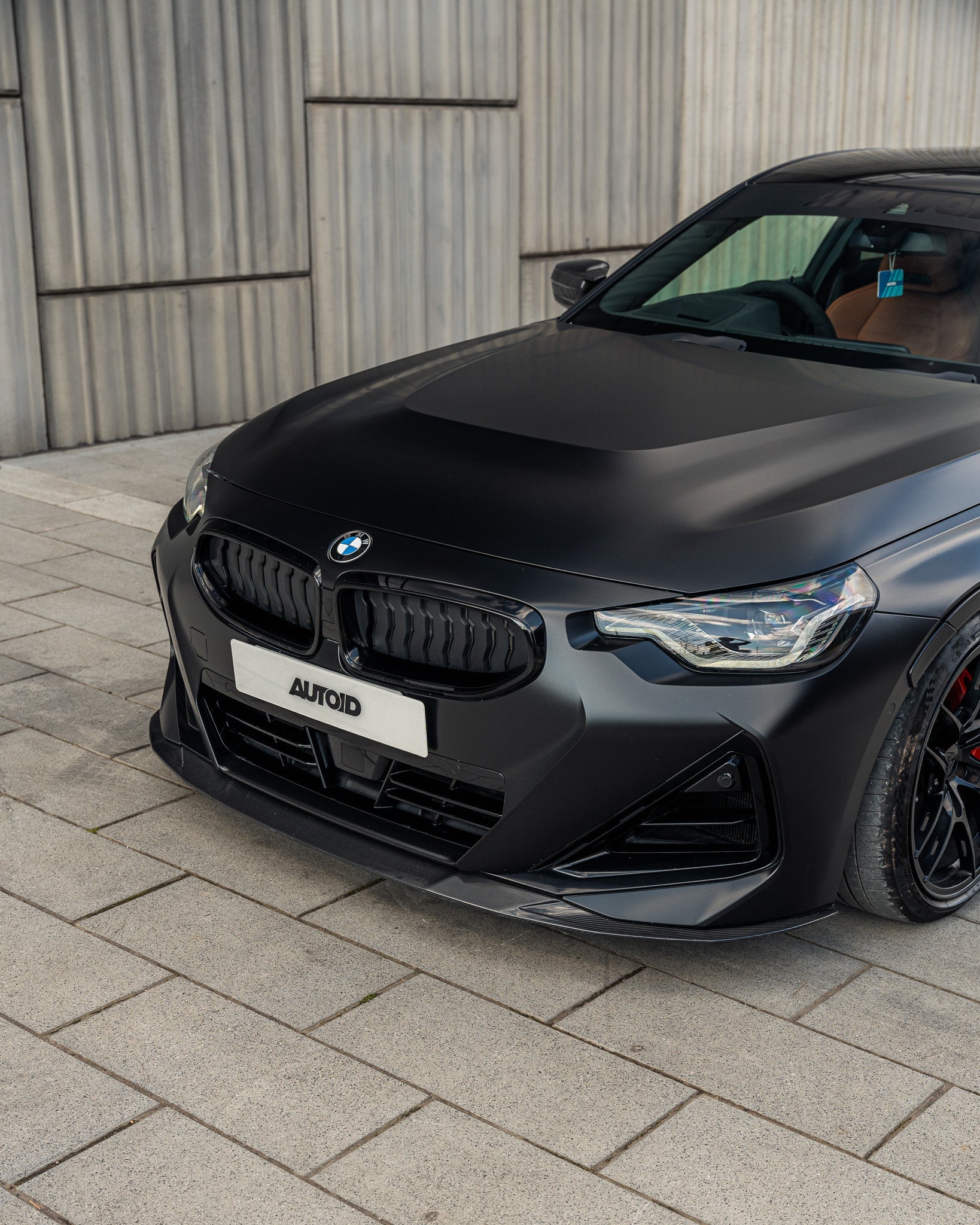 BMW 2 Series M Sport & M240i G42 Pre-Preg Carbon Fibre ID-01 Front Splitter & Rear Spoiler Pack by TREVORA (2021+) - AUTOID® - Styling Kit - TREVORA