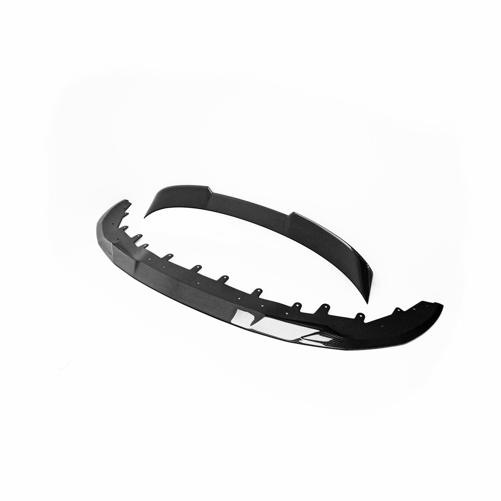 BMW 2 Series M Sport & M240i G42 Pre-Preg Carbon Fibre ID-01 Front Splitter & Rear Spoiler Pack by TREVORA (2021+) - AUTOID® - Styling Kit - TREVORA