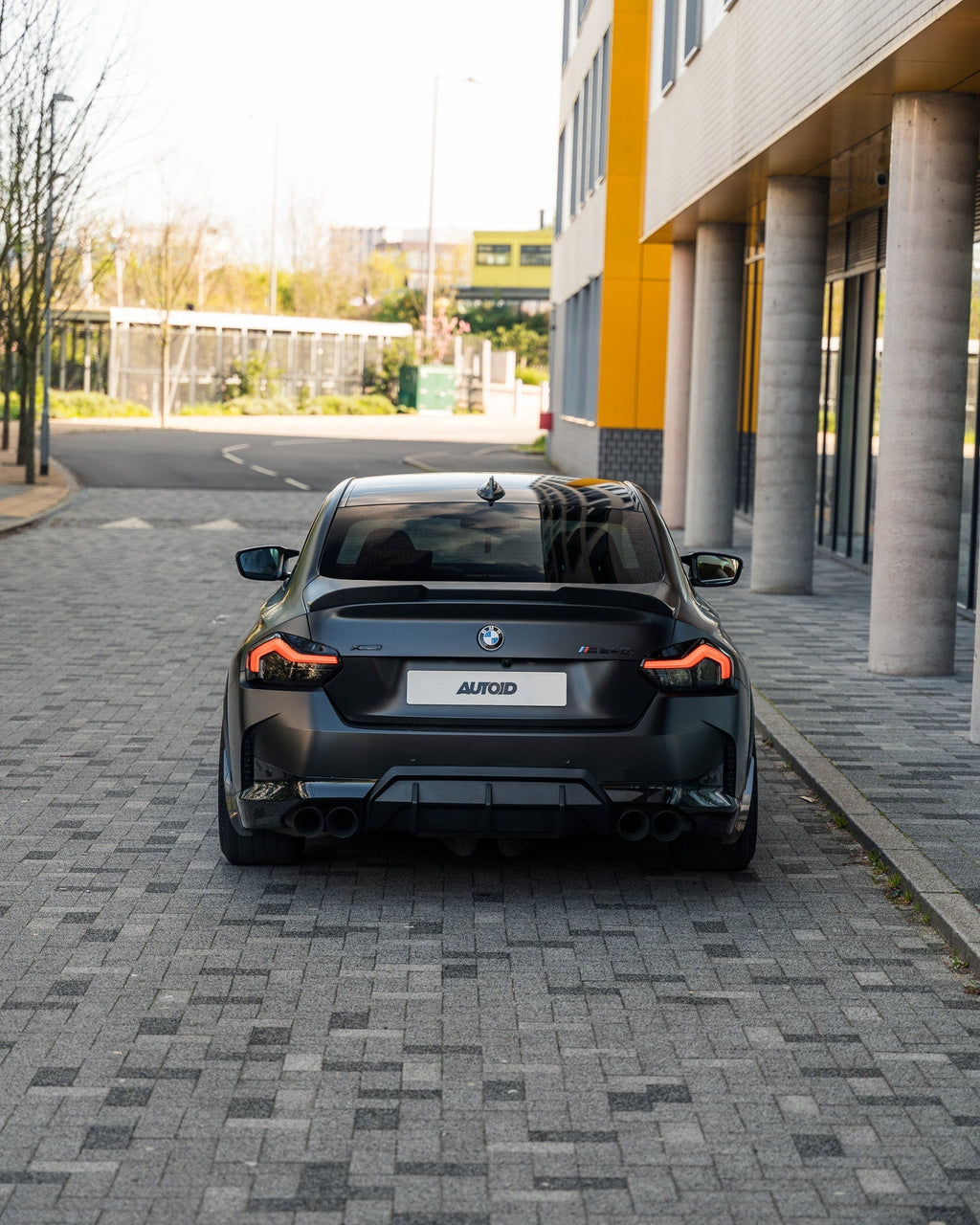 BMW 2 Series M Sport & M240i G42 Pre-Preg Carbon Fibre ID-01 Front Splitter & Rear Spoiler Pack by TREVORA (2021+) - AUTOID® - Styling Kit - TREVORA