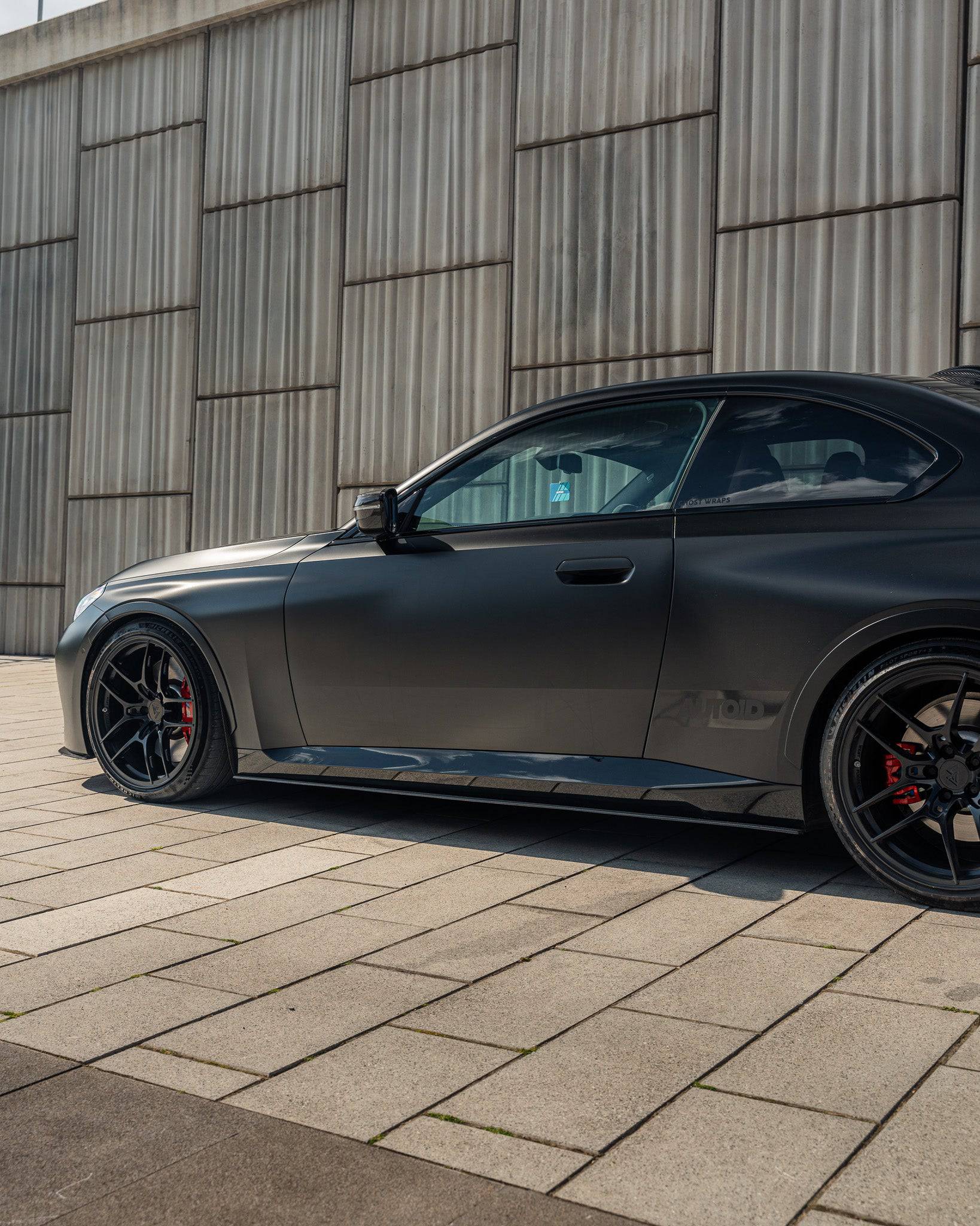 BMW 2 Series M Sport & M240i G42 Pre-Preg Carbon Fibre ID-01 Front Splitter & Rear Spoiler Pack by TREVORA (2021+) - AUTOID® - Styling Kit - TREVORA