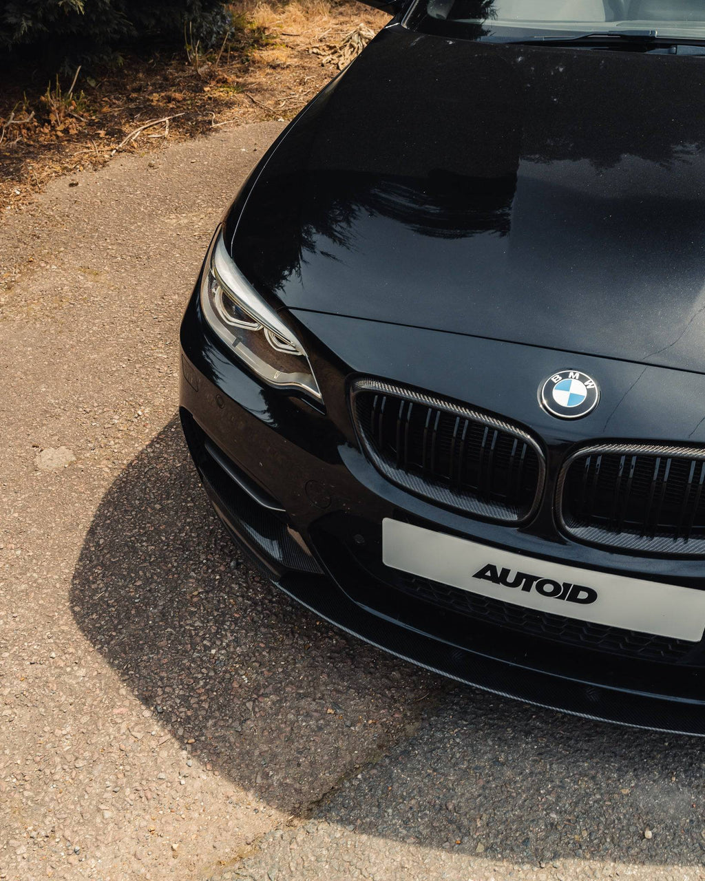 BMW F22 2 Series carbon fibre full body kit fitted rear view