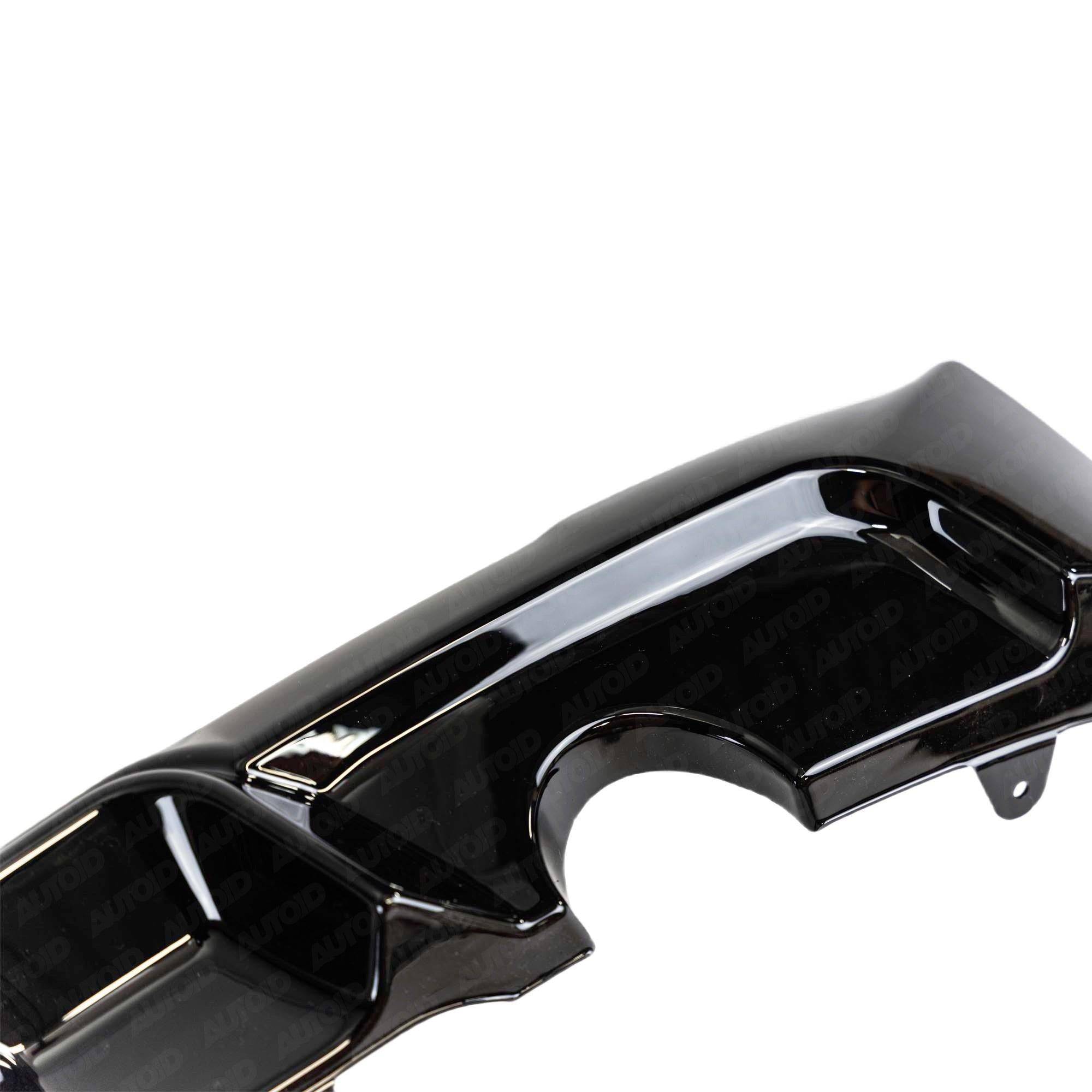 BMW 2 Series M235i & M240i F22 F23 EVO-1 Gloss Black Rear Diffuser by ZAERO (2014-2019) - AUTOID® - Rear Diffusers - Zaero Design