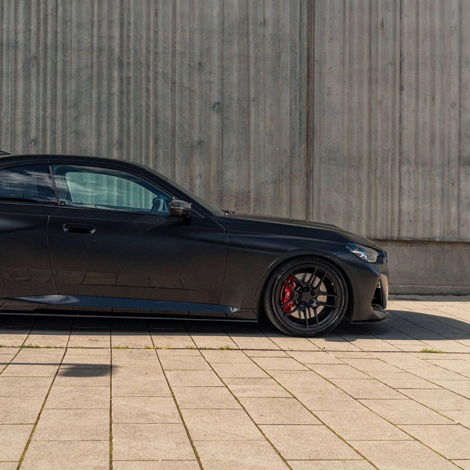 BMW 2 Series & M240i G42 Full Carbon Fibre ID-01 Full Length Side Skirts by TREVORA (2021+) - AUTOID® - Side Skirts & Winglets - TREVORA