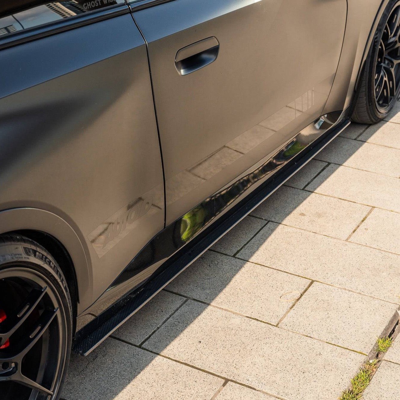 BMW 2 Series & M240i G42 Full Carbon Fibre ID-01 Full Length Side Skirts by TREVORA (2021+) - AUTOID® - Side Skirts & Winglets - TREVORA