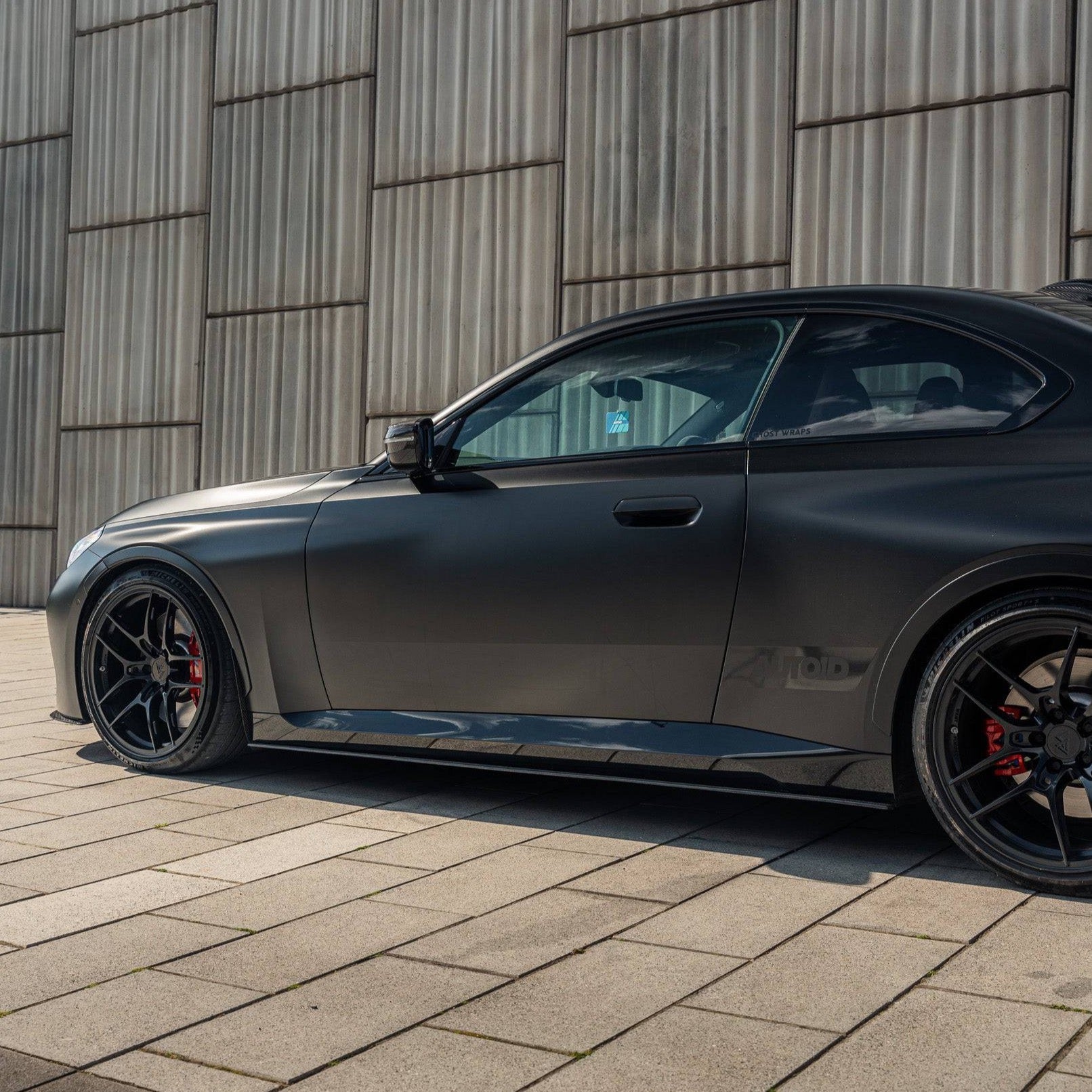 BMW 2 Series & M240i G42 Full Carbon Fibre ID-01 Full Length Side Skirts by TREVORA (2021+) - AUTOID® - Side Skirts & Winglets - TREVORA