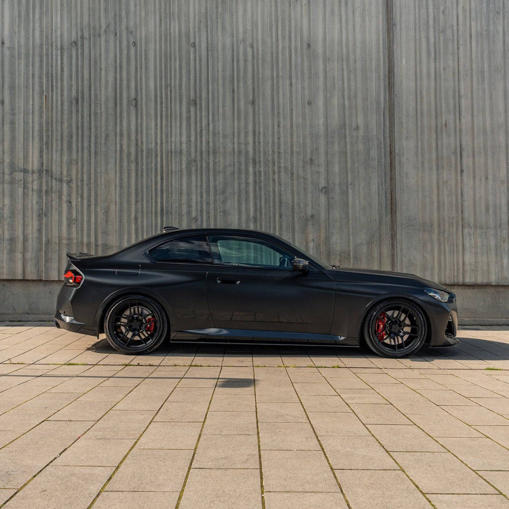 BMW 2 Series & M240i G42 Full Carbon Fibre ID-01 Full Length Side Skirts by TREVORA (2021+) - AUTOID® - Side Skirts & Winglets - TREVORA