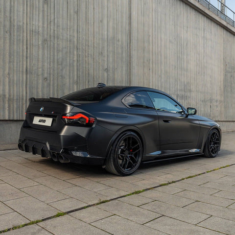 BMW 2 Series & M240i G42 Full Carbon Fibre ID-01 Full Length Side Skirts by TREVORA (2021+) - AUTOID® - Side Skirts & Winglets - TREVORA