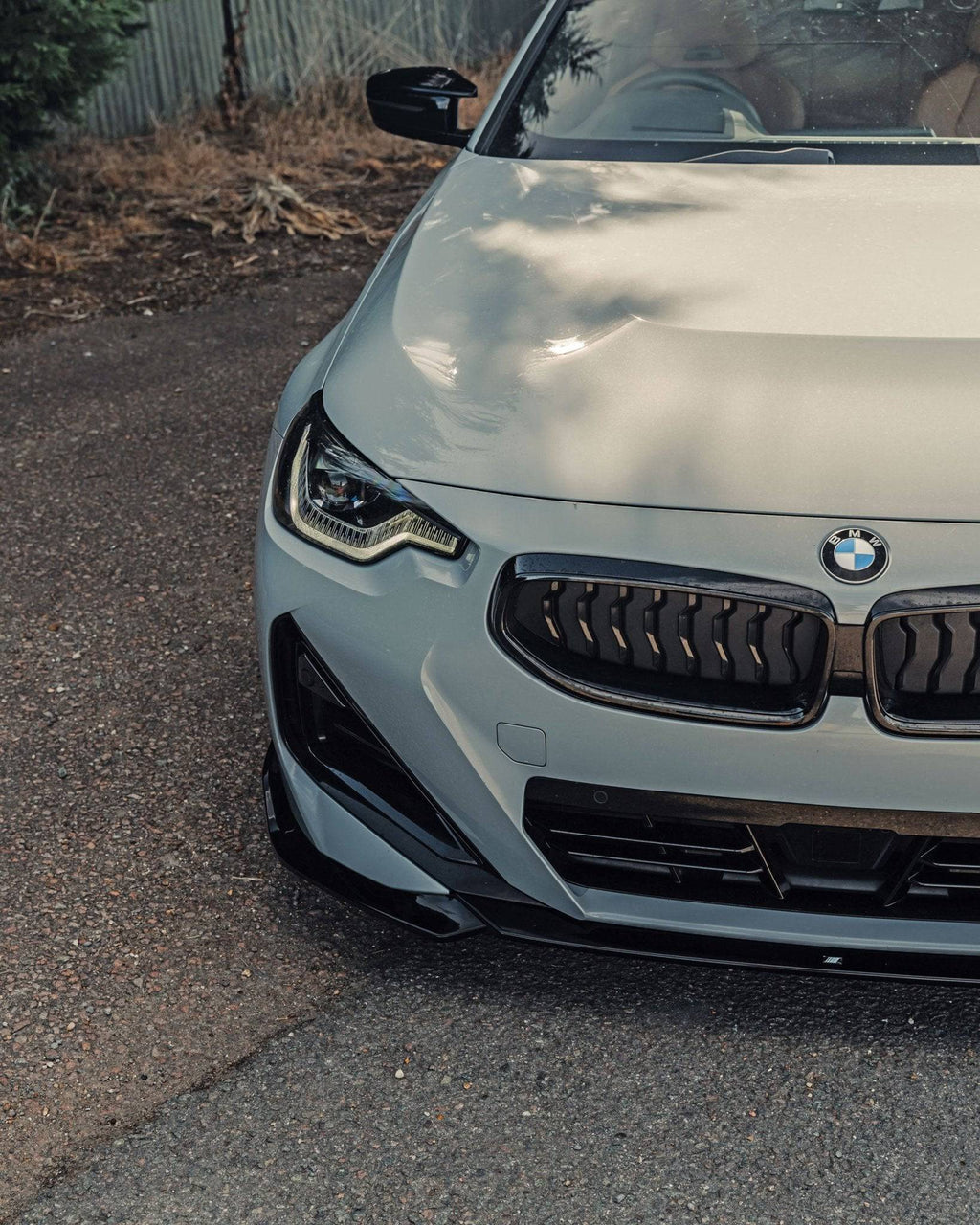 BMW 2 Series & M240i G42 Gloss Black Front Splitter by FORM (2021+) - AUTOID® - Front Lips & Splitters - FORM Industries