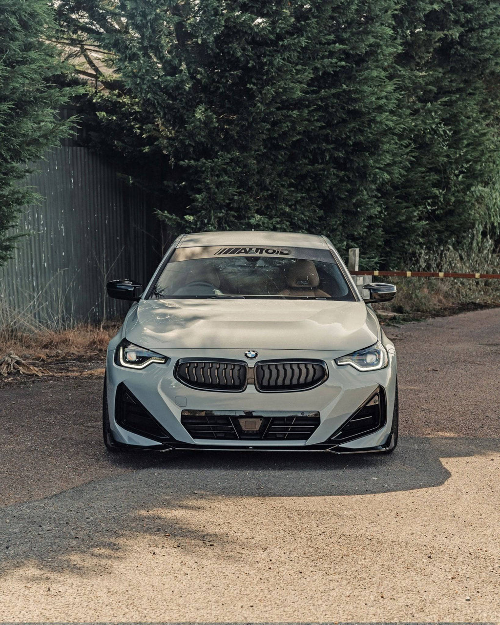 BMW 2 Series & M240i G42 Gloss Black Front Splitter by FORM (2021+) - AUTOID® - Front Lips & Splitters - FORM Industries