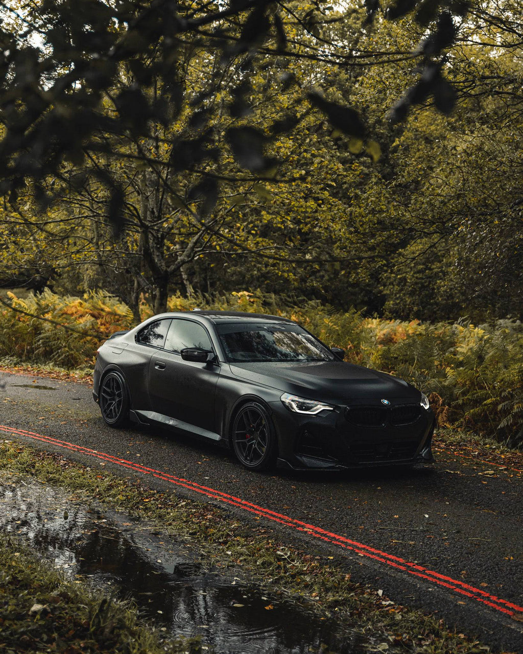 BMW 2 Series & M240i G42 Gloss Black Side Blades Winglets by FORM (2021+) - AUTOID® - Side Skirts & Winglets - FORM Industries