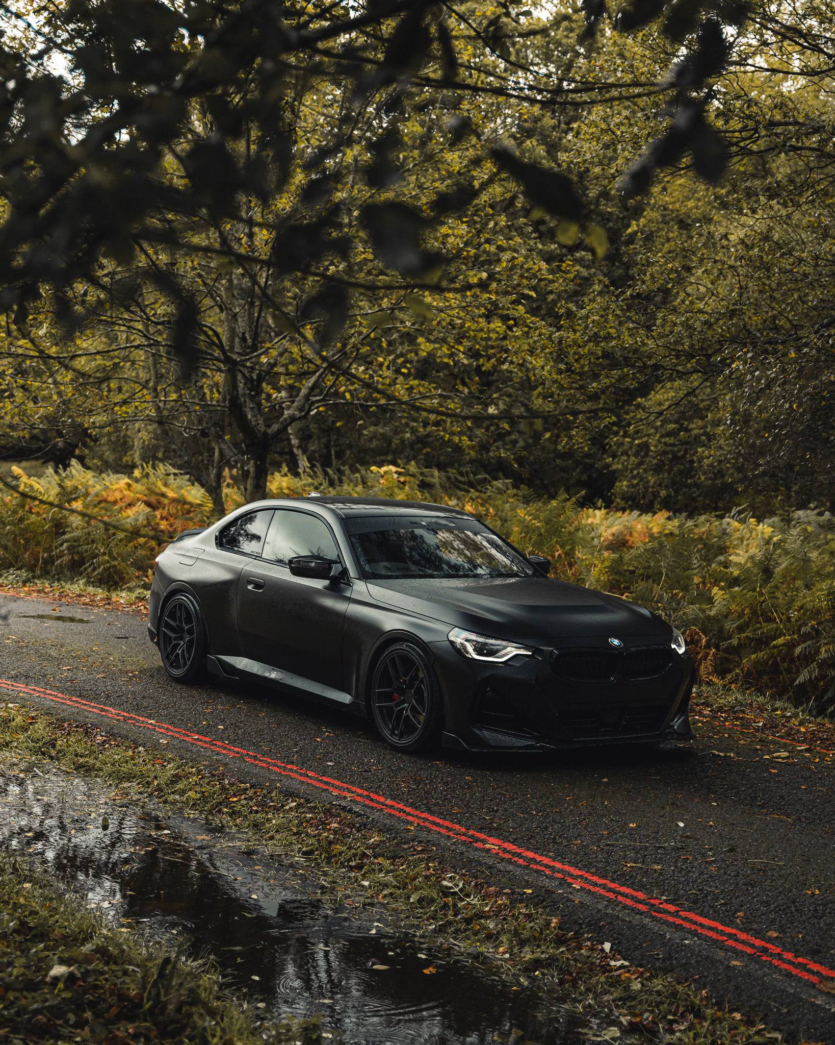 BMW 2 Series & M240i G42 Gloss Black Side Blades Winglets by FORM (2021+) - AUTOID® - Side Skirts & Winglets - FORM Industries