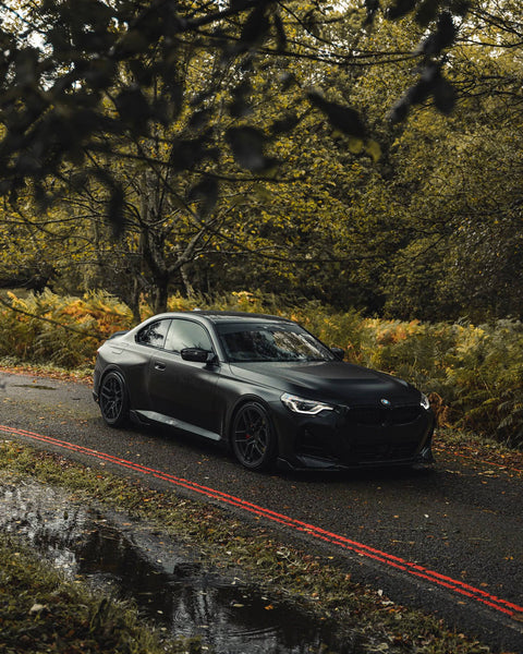 BMW 2 Series & M240i G42 Gloss Black Side Blades Winglets by FORM (2021+) - AUTOID® - Side Skirts & Winglets - FORM Industries