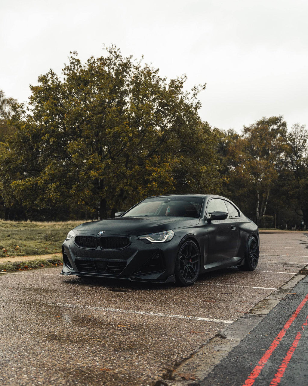 BMW 2 Series & M240i G42 Gloss Black Side Blades Winglets by FORM (2021+) - AUTOID® - Side Skirts & Winglets - FORM Industries