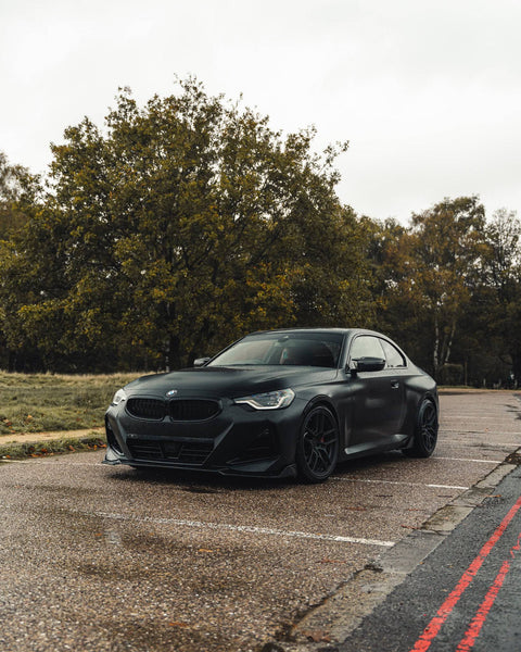 BMW 2 Series & M240i G42 Gloss Black Side Blades Winglets by FORM (2021+) - AUTOID® - Side Skirts & Winglets - FORM Industries