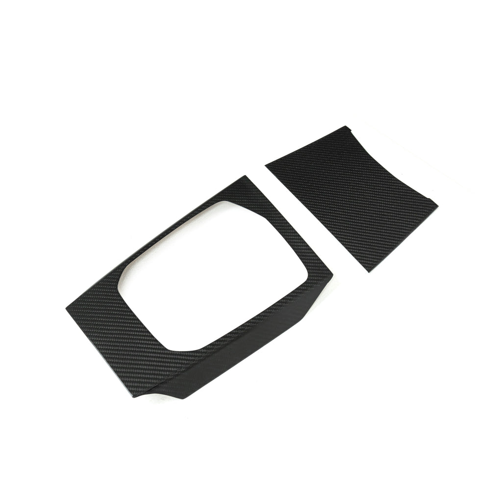 BMW 2 Series & M240i G42 iDrive 8 Pre-Preg Carbon Fibre Centre Console Trim Set by FORM (2021+) - AUTOID® - Dashboard & Decorative Trim - FORM Industries
