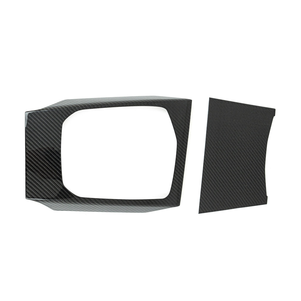 BMW 2 Series & M240i G42 iDrive 8 Pre-Preg Carbon Fibre Centre Console Trim Set by FORM (2021+) - AUTOID® - Dashboard & Decorative Trim - FORM Industries