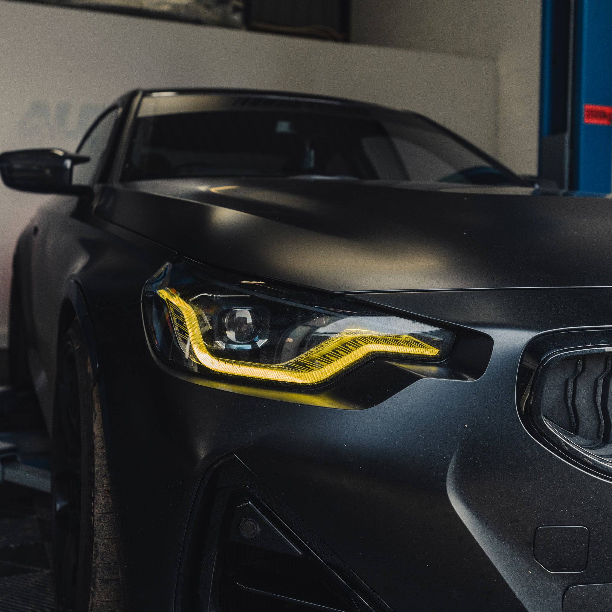 BMW 2 Series, M240i G42 & M2 G87 CSL Yellow DRL Module Set by FORM (2021+) - AUTOID® - Vehicle Lighting - FORM Industries