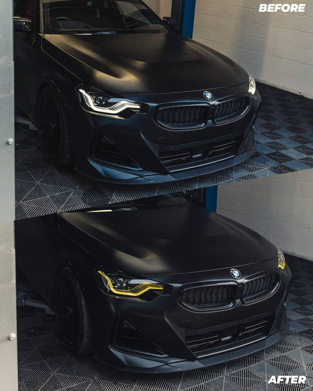 BMW 2 Series, M240i G42 & M2 G87 CSL Yellow DRL Module Set by FORM (2021+) - AUTOID® - Vehicle Lighting - FORM Industries