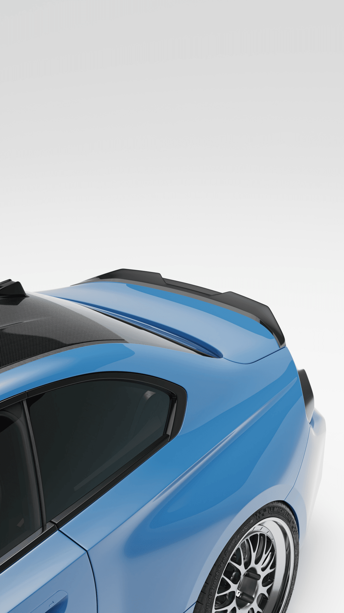 BMW 2 Series, M240i G42 & M2 G87 EVO-S Gloss Black Rear Spoiler Lip by ZAERO (2021+) - AUTOID® - Rear Spoilers - Zaero Design