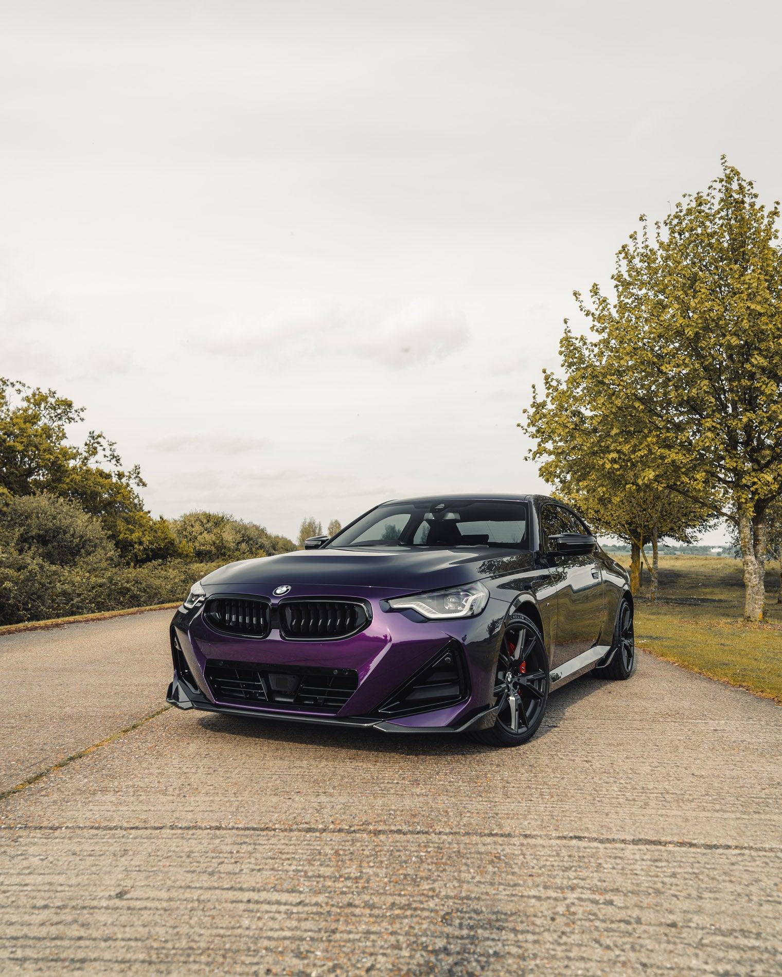 BMW 2 Series & M240i G42 Pre-preg Carbon Fibre Performance Front Splitter Pro by FORM (2021+) - AUTOID® - Front Lips & Splitters - FORM Industries