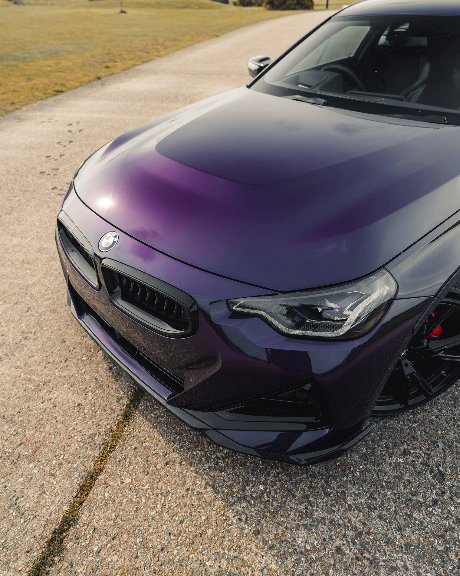 BMW 2 Series & M240i G42 Pre-preg Carbon Fibre Performance Front Splitter Pro by FORM (2021+) - AUTOID® - Front Lips & Splitters - FORM Industries