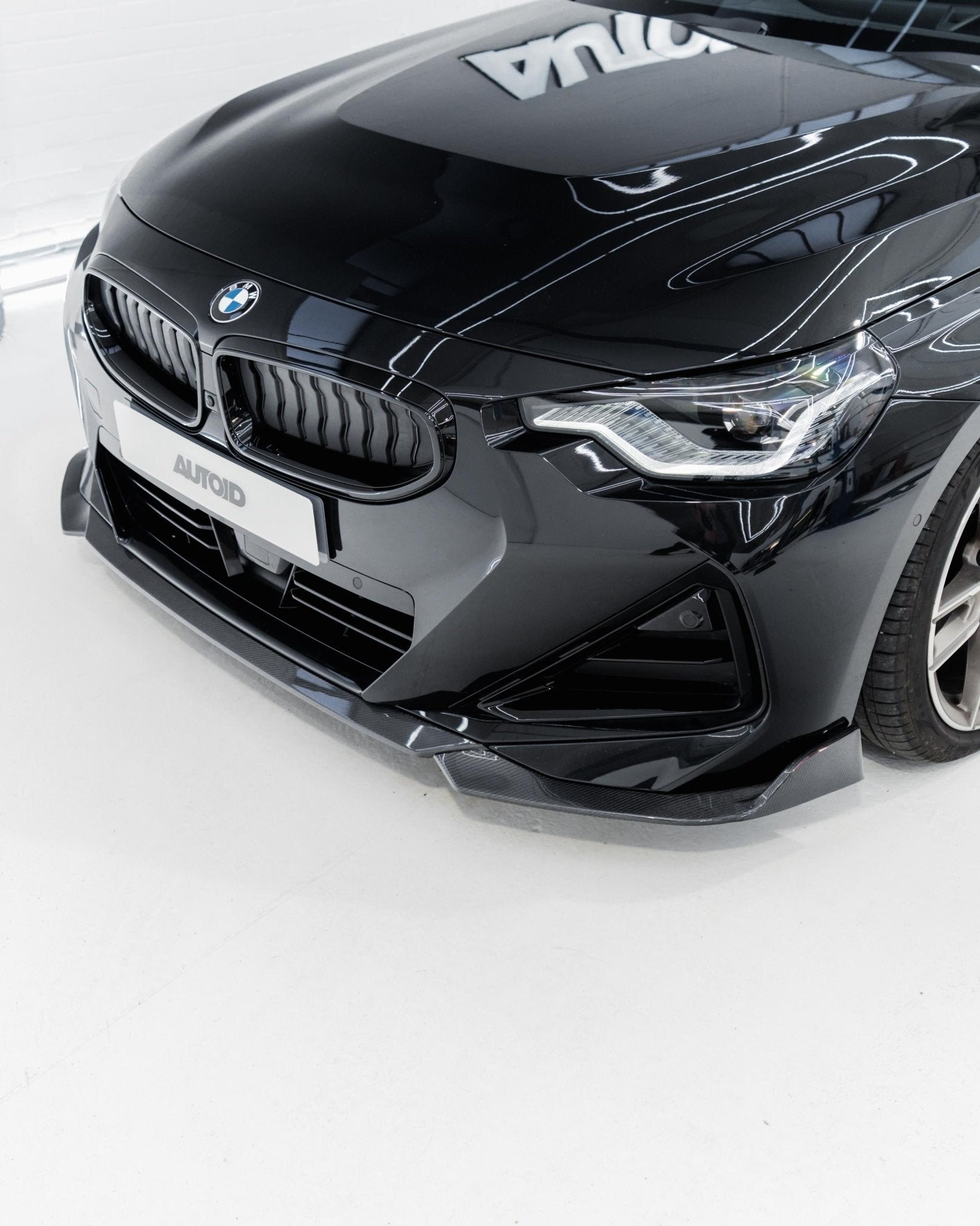 BMW 2 Series & M240i G42 Pre-preg Carbon Fibre Performance Front Splitter Pro by FORM (2021+) - AUTOID® - Front Lips & Splitters - FORM Industries