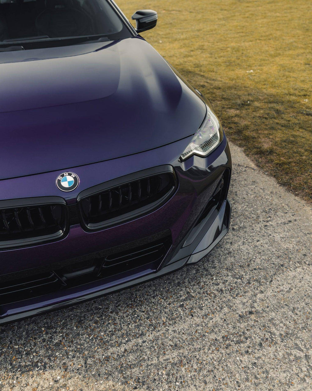 BMW 2 Series & M240i G42 Pre-preg Carbon Fibre Performance Front Splitter Pro by FORM (2021+) - AUTOID® - Front Lips & Splitters - FORM Industries