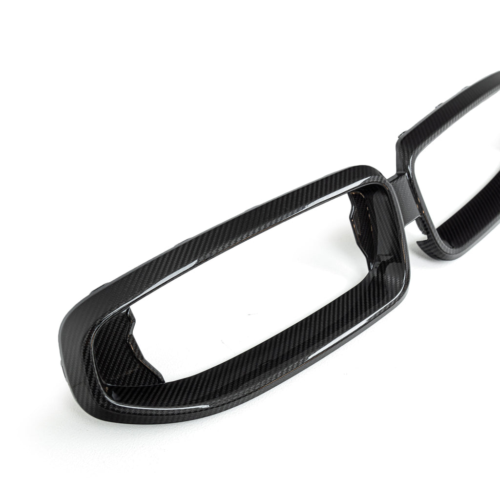 BMW 2 Series & M240i G42 Pre-preg ID-01 Carbon Fibre Front Grille by TREVORA (2021+) - AUTOID® - Front Grille - TREVORA