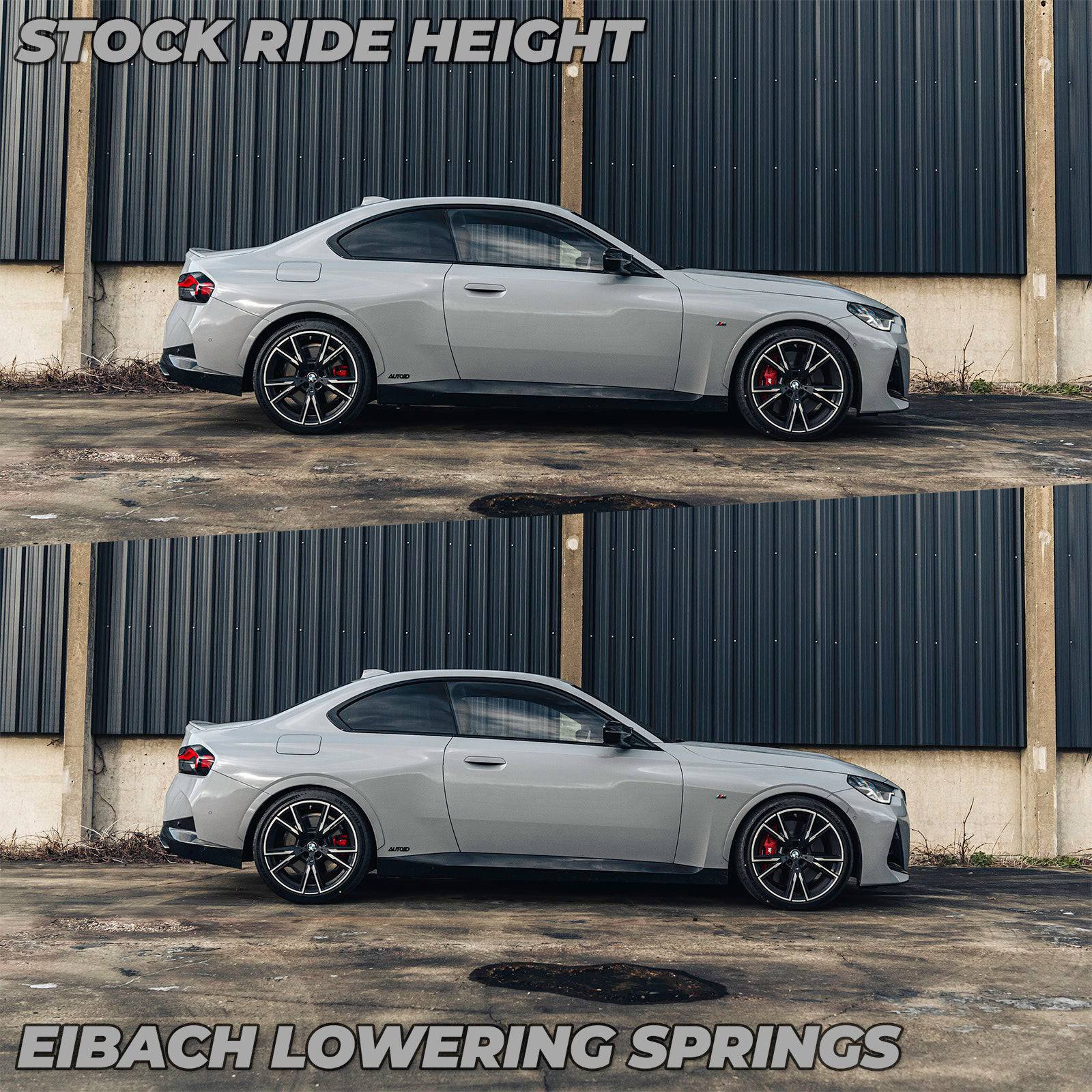 BMW 2 Series & M240i G42 xDrive Eibach 20mm Lowering Springs (2021+) - AUTOID - Lowering Springs - Eibach