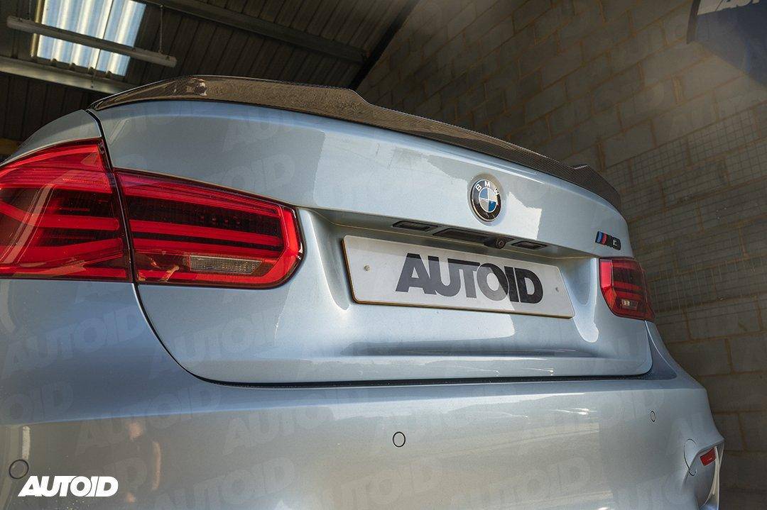 BMW 3 Series F30 & M3 F80 Pre-preg Carbon Fibre CS Rear Spoiler by FORM (2014-2019) - AUTOID® - Rear Spoilers - FORM Industries