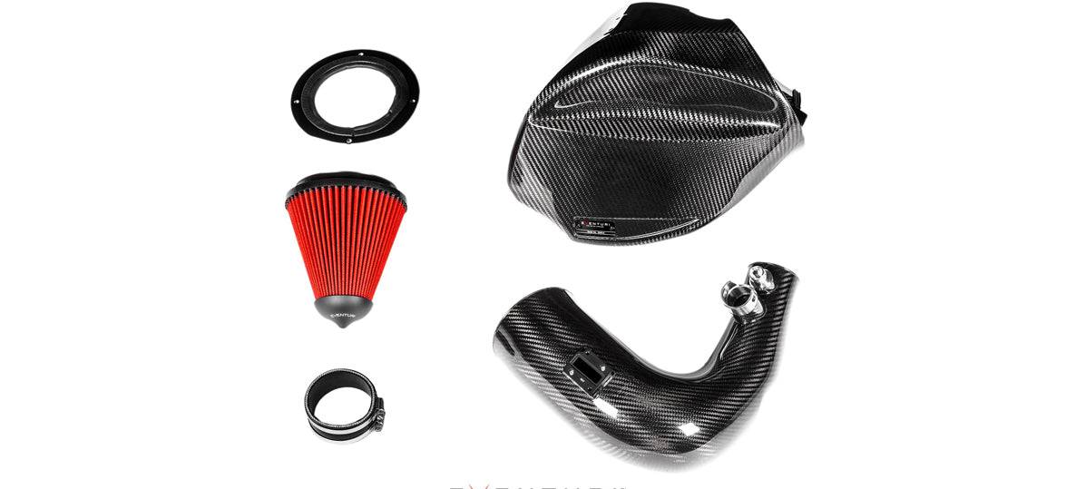 BMW 3 Series G20 G21 (B48) Eventuri Carbon Fibre Intake Kit (2017+) - AUTOID - Air Intakes - Eventuri