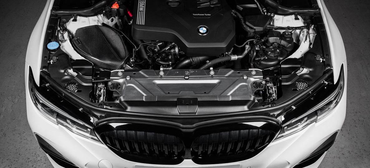 BMW 3 Series G20 G21 (B48) Eventuri Carbon Fibre Intake Kit (2017+) - AUTOID - Air Intakes - Eventuri