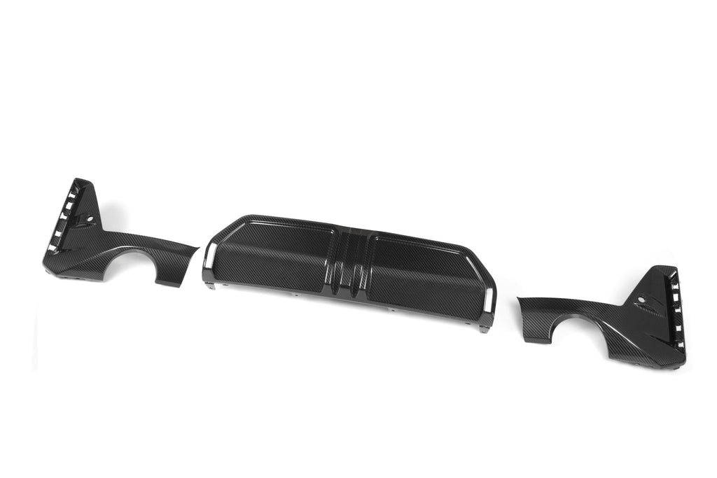 BMW 3 Series G20 G21 LCI Carbon Fibre Rear Diffuser Set by FORM (2023+) - AUTOID® - Rear Diffusers - FORM Industries