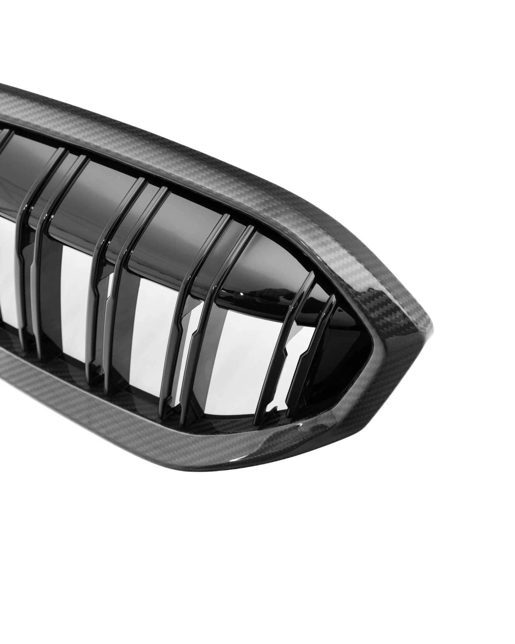 BMW 3 Series G20 G21 LCI Pre - Preg Carbon Fibre Front Grille by TRE (2023+) - AUTOID - Front Grille - Essentials