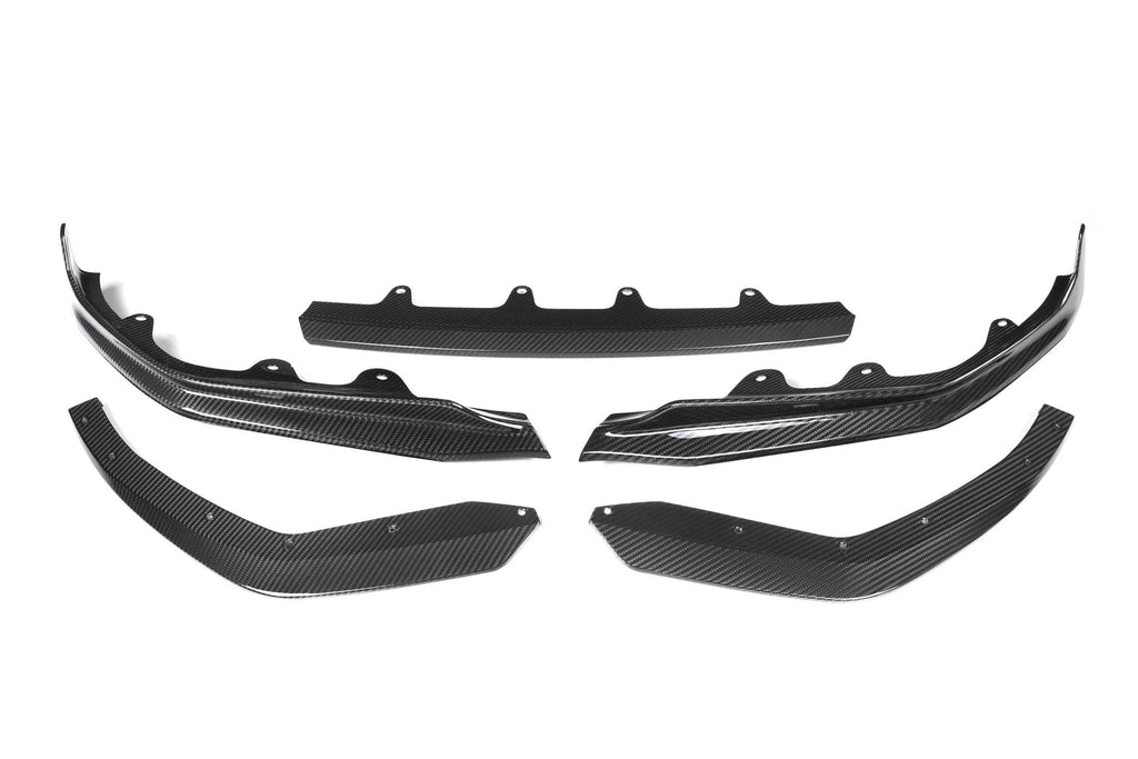 BMW 3 Series G20 G21 Pre-LCI Pre-Preg Carbon Fibre Front Splitter by FORM (2018-2022) - AUTOID® - Front Lips & Splitters - FORM Industries