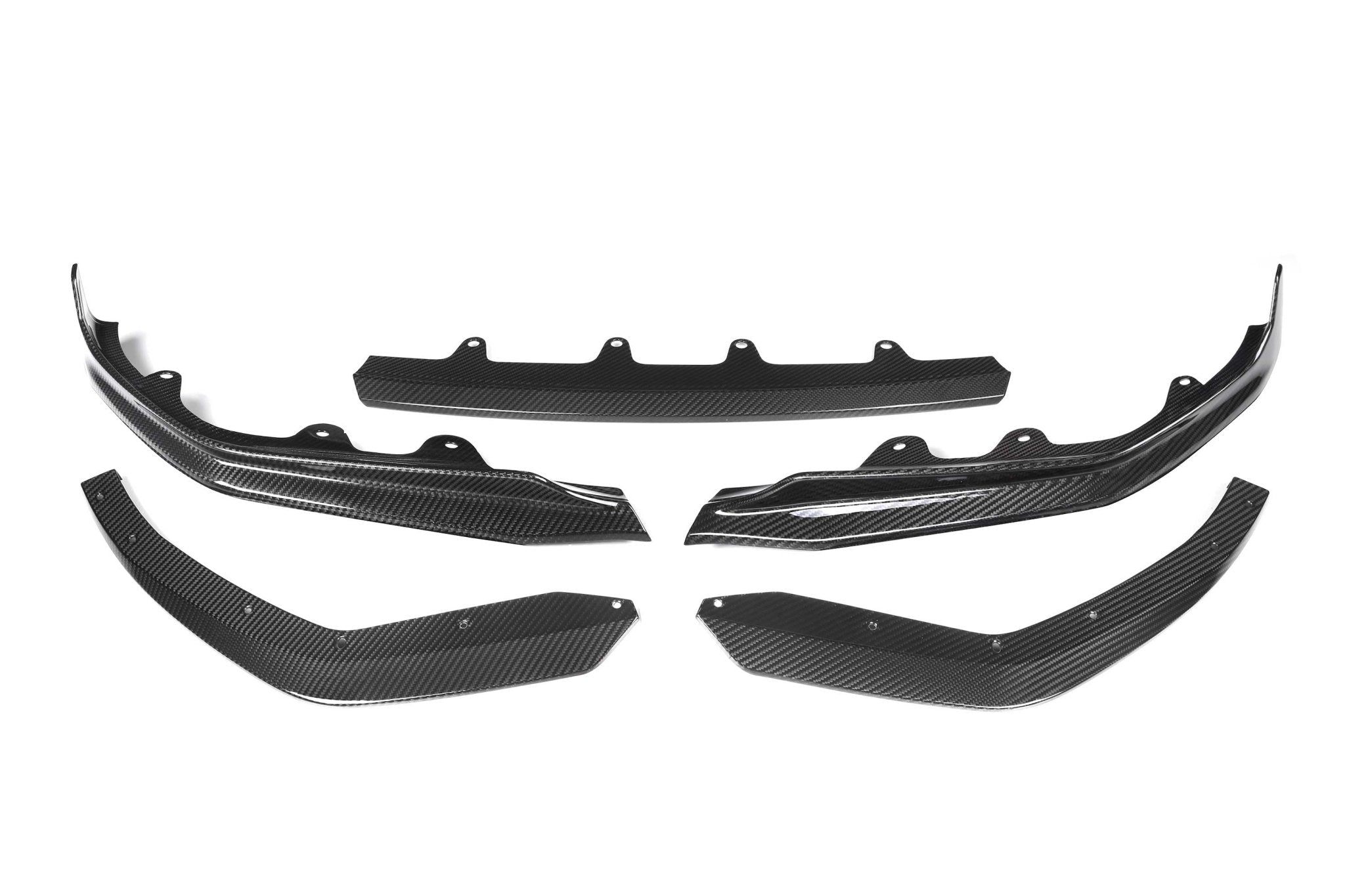 BMW 3 Series G20 G21 Pre-LCI Pre-Preg Carbon Fibre Front Splitter by FORM (2018-2022) - AUTOID® - Front Lips & Splitters - FORM Industries