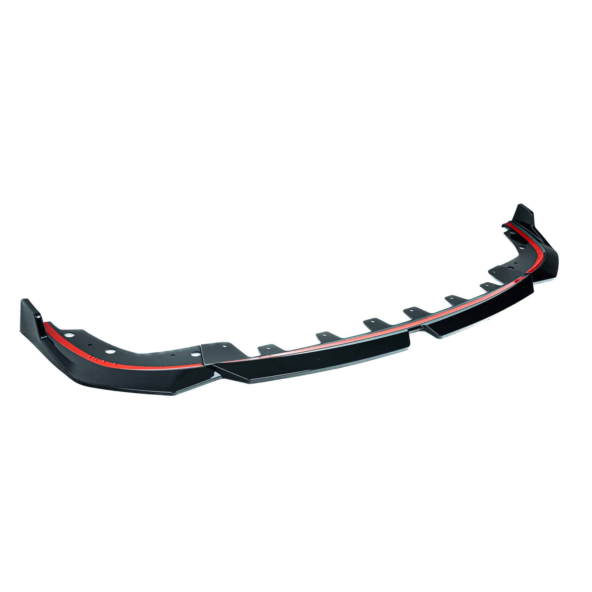 BMW 3 Series M Sport G20 G21 LCI Gloss Black Front Splitter (2022+) - AUTOID - Front Lips & Splitters - Essentials