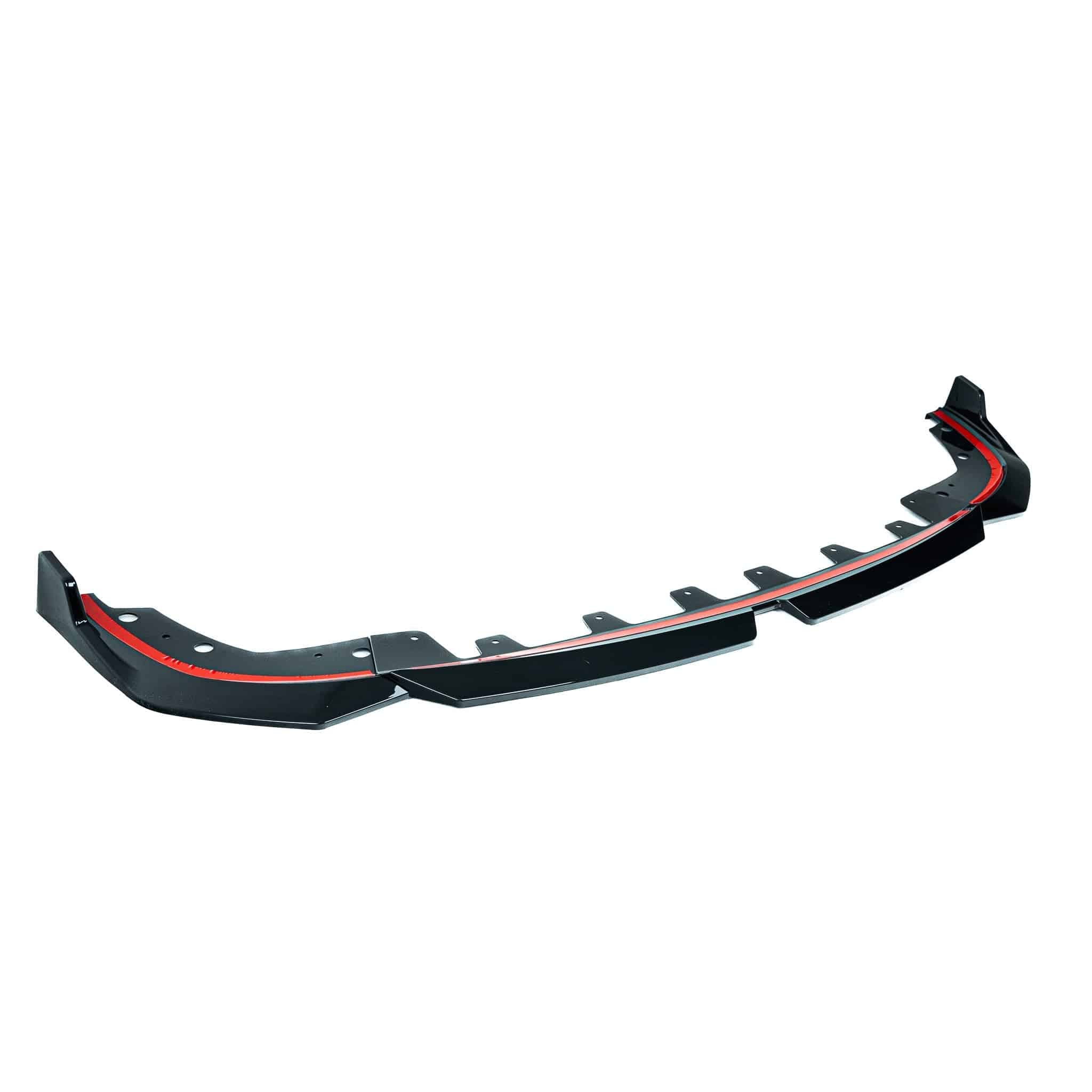 BMW 3 Series M Sport G20 G21 LCI Gloss Black Front Splitter by FORM (2022+) - AUTOID® - Front Lips & Splitters - FORM Industries