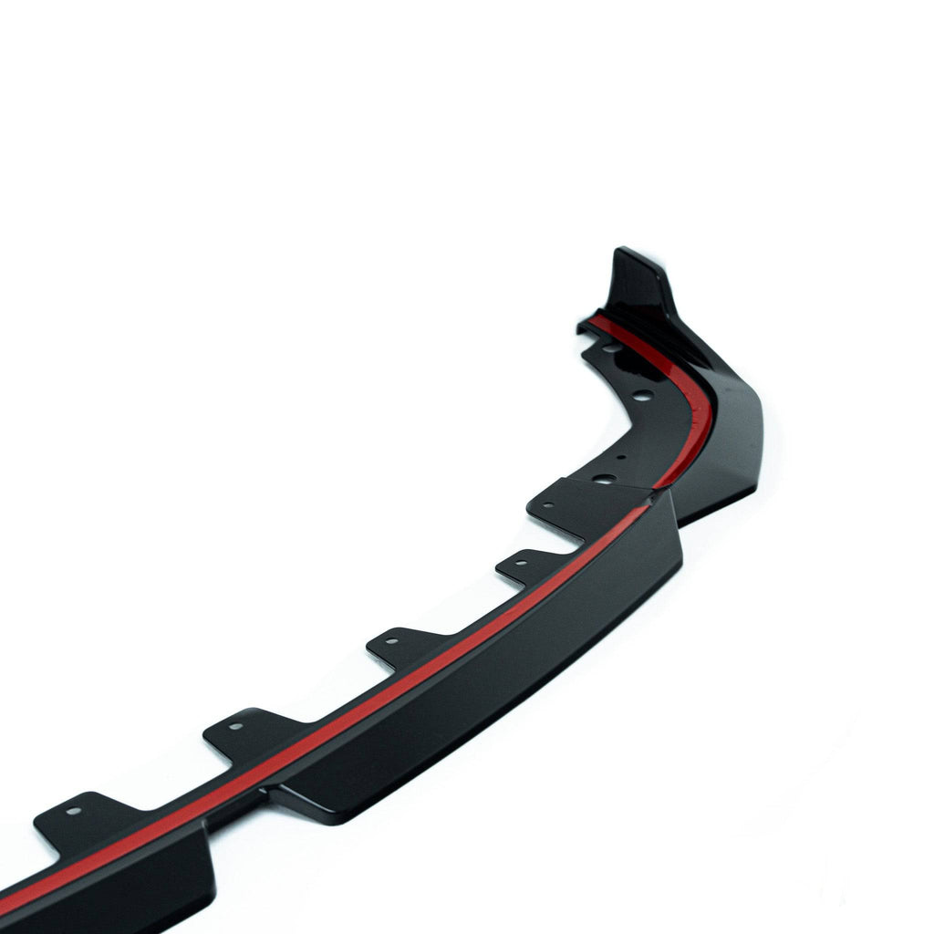 BMW 3 Series M Sport G20 G21 LCI Gloss Black Front Splitter by FORM (2022+) - AUTOID® - Front Lips & Splitters - FORM Industries