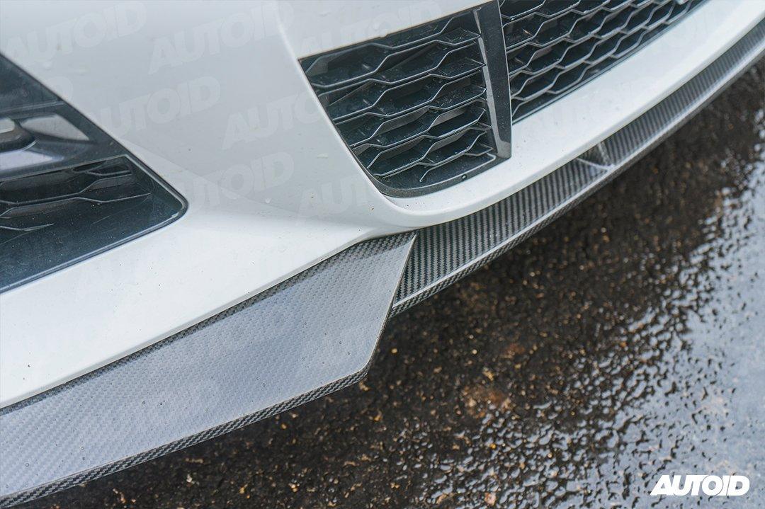 BMW 3 Series M Sport G20 G21 Pre-LCI Carbon Fibre Competition Front Splitter by FORM (2018-2022) - AUTOID® - Front Lips & Splitters - FORM Industries