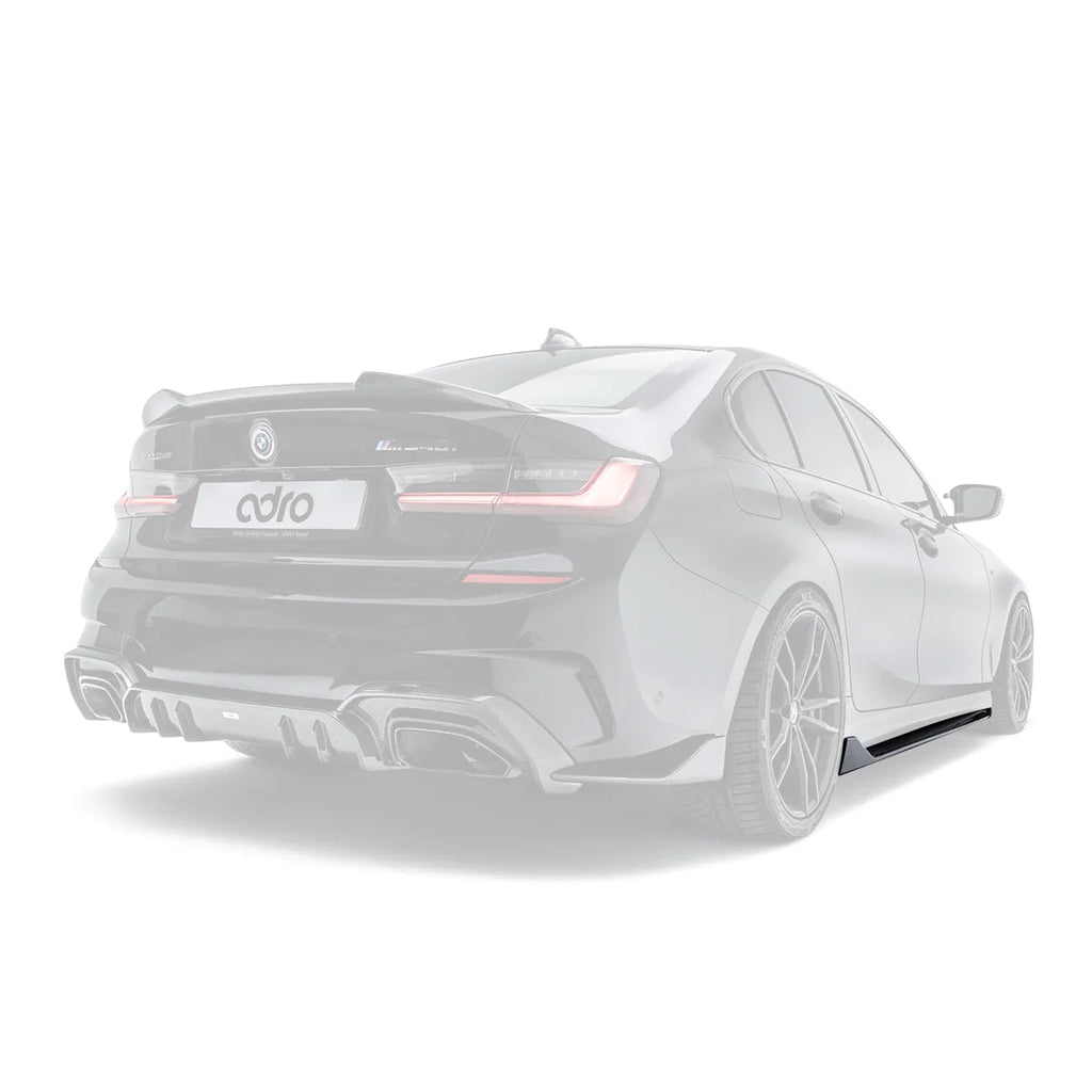 BMW 3 Series M340i G20 Carbon Fibre Side Skirt by Adro (2018+) - AUTOID® - Side Skirts & Winglets - Adro