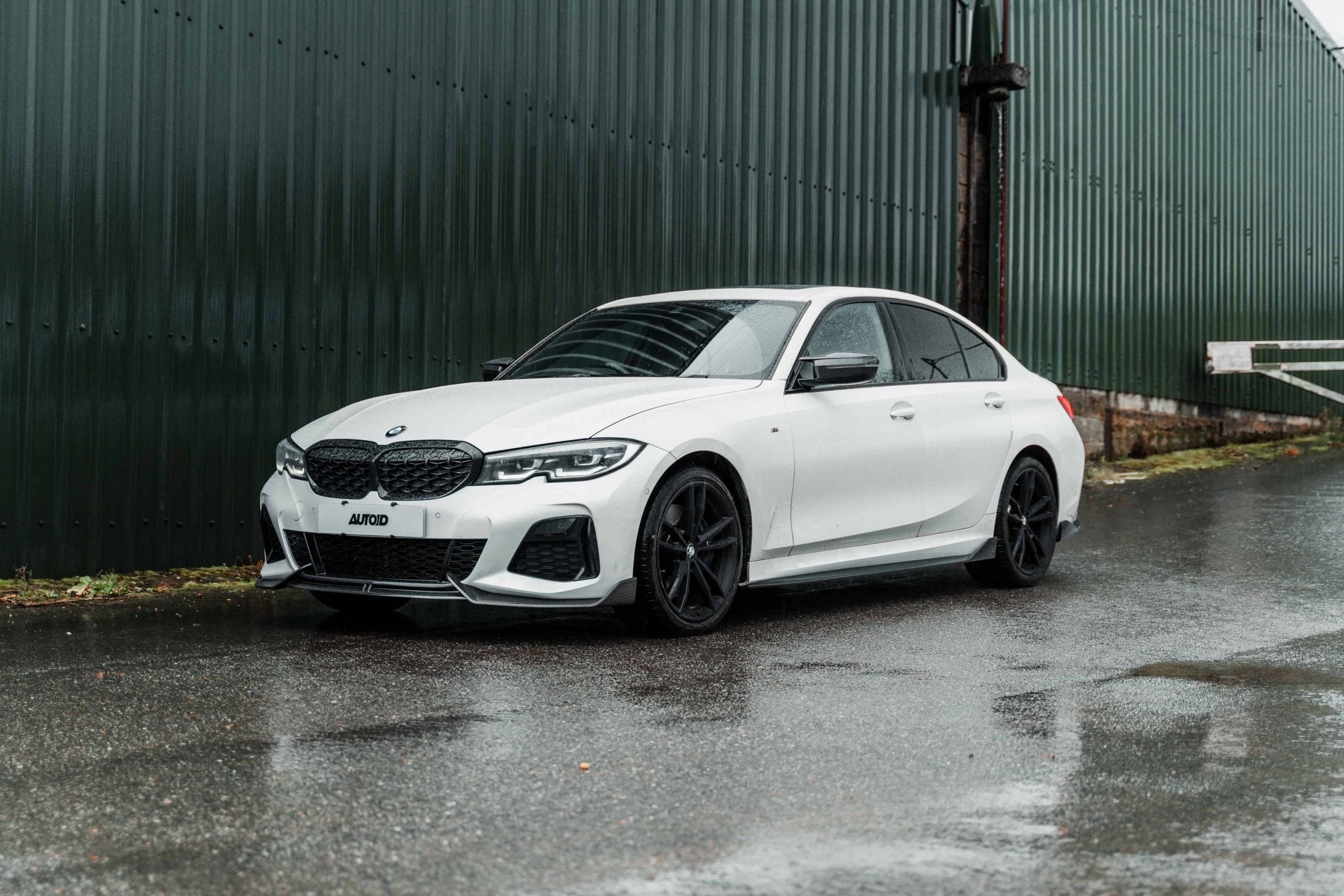 BMW 3 Series M340i G20 G21 Pre-LCI Carbon Fibre Front Splitter by Adro (2018-2022) - AUTOID® - Front Lips & Splitters - Adro