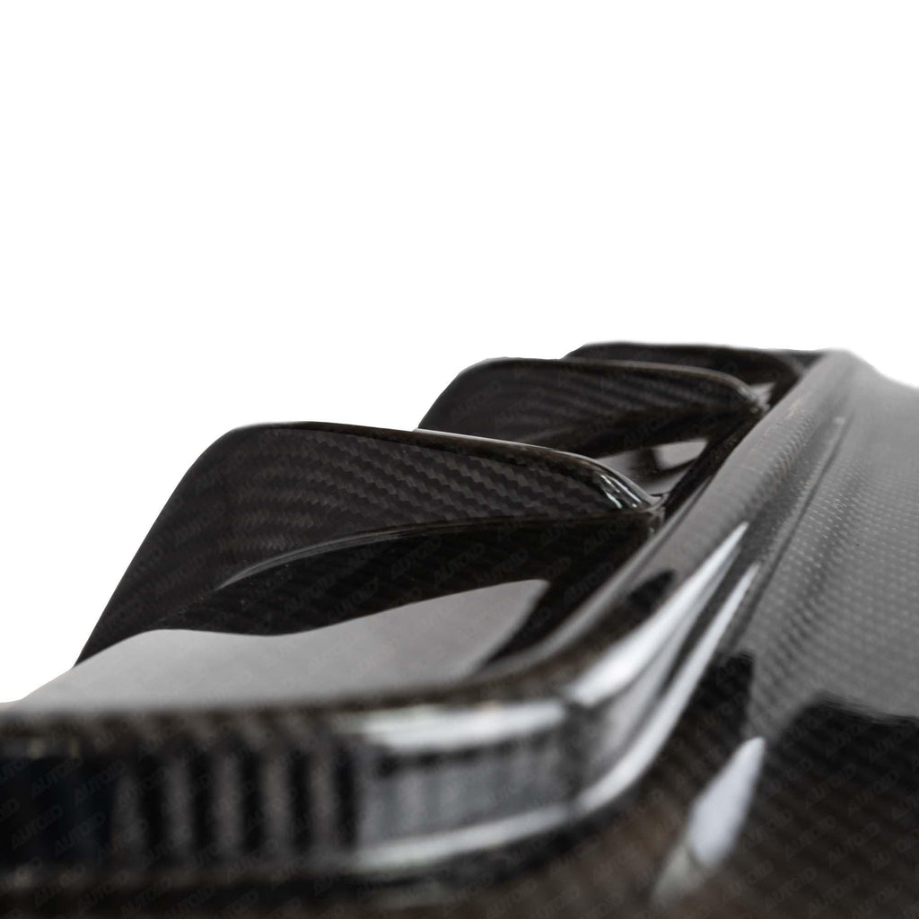 BMW 4 Series G22 G23 Pre-Preg Carbon Fibre Competition Rear Diffuser Set Pro by FORM (2020+) - AUTOID® - Rear Diffusers - FORM Industries