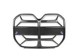 BMW 4 Series G22 G23 Pre-Preg Carbon Fibre T-CSL Front Kidney Grilles with ACC Fitment by FORM (2021+) - AUTOID® - Front Grille - FORM Industries