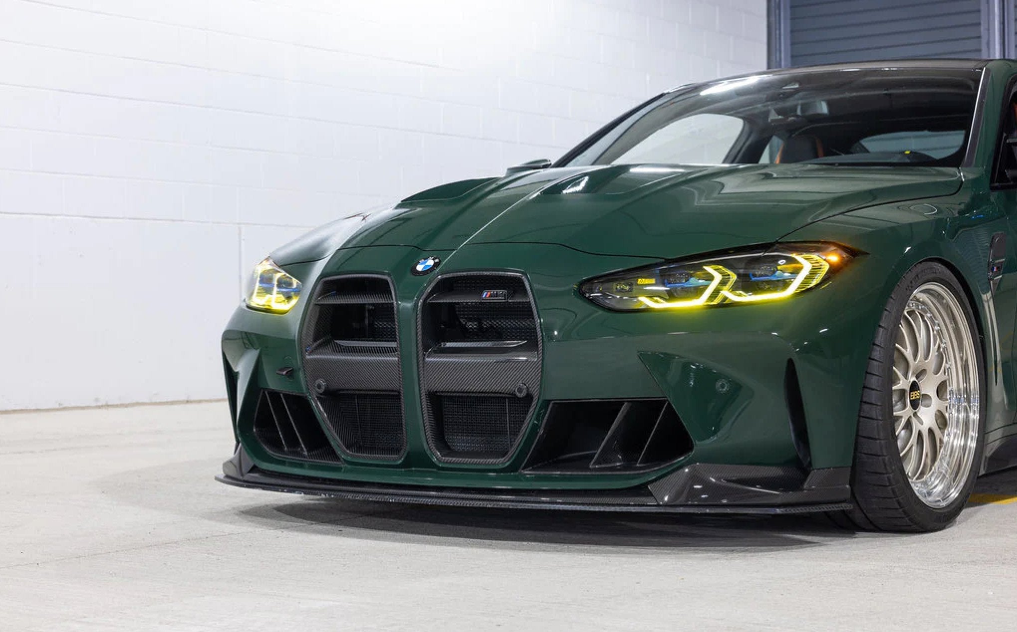 BMW 4 Series G22, M3 G80 G81 & M4 G82 Motorsport+ M-CSL Style Yellow DRL LED Module Set (2021-2024) - AUTOID® - Vehicle Lighting - Motorsport +