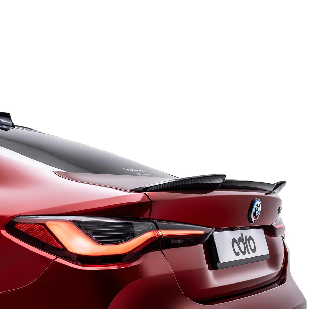 BMW 4 Series G22 & M4 G82 Dry Carbon Fibre Rear Trunk Lip Spoiler by Adro (2020+) - AUTOID® - Rear Spoilers - Adro