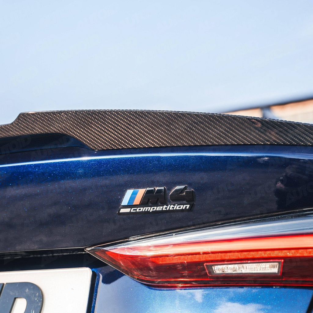 BMW 4 Series G22 & M4 G82 Pre-Preg Carbon Fibre Competition Rear Spoiler by FORM (2020+) - AUTOID® - Rear Spoilers - FORM Industries