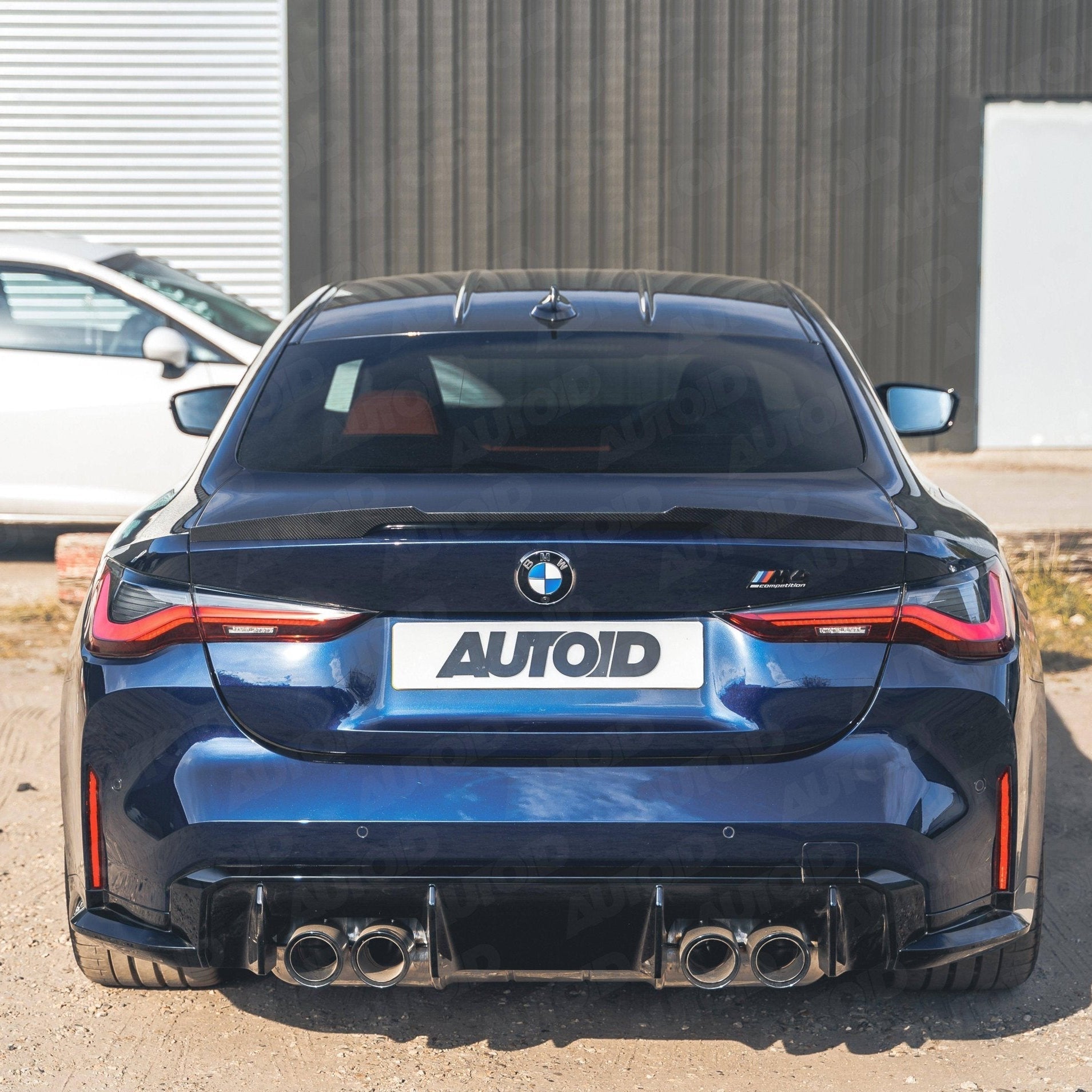 BMW 4 Series G22 & M4 G82 Pre-Preg Carbon Fibre Competition Rear Spoiler by FORM (2020+) - AUTOID® - Rear Spoilers - FORM Industries