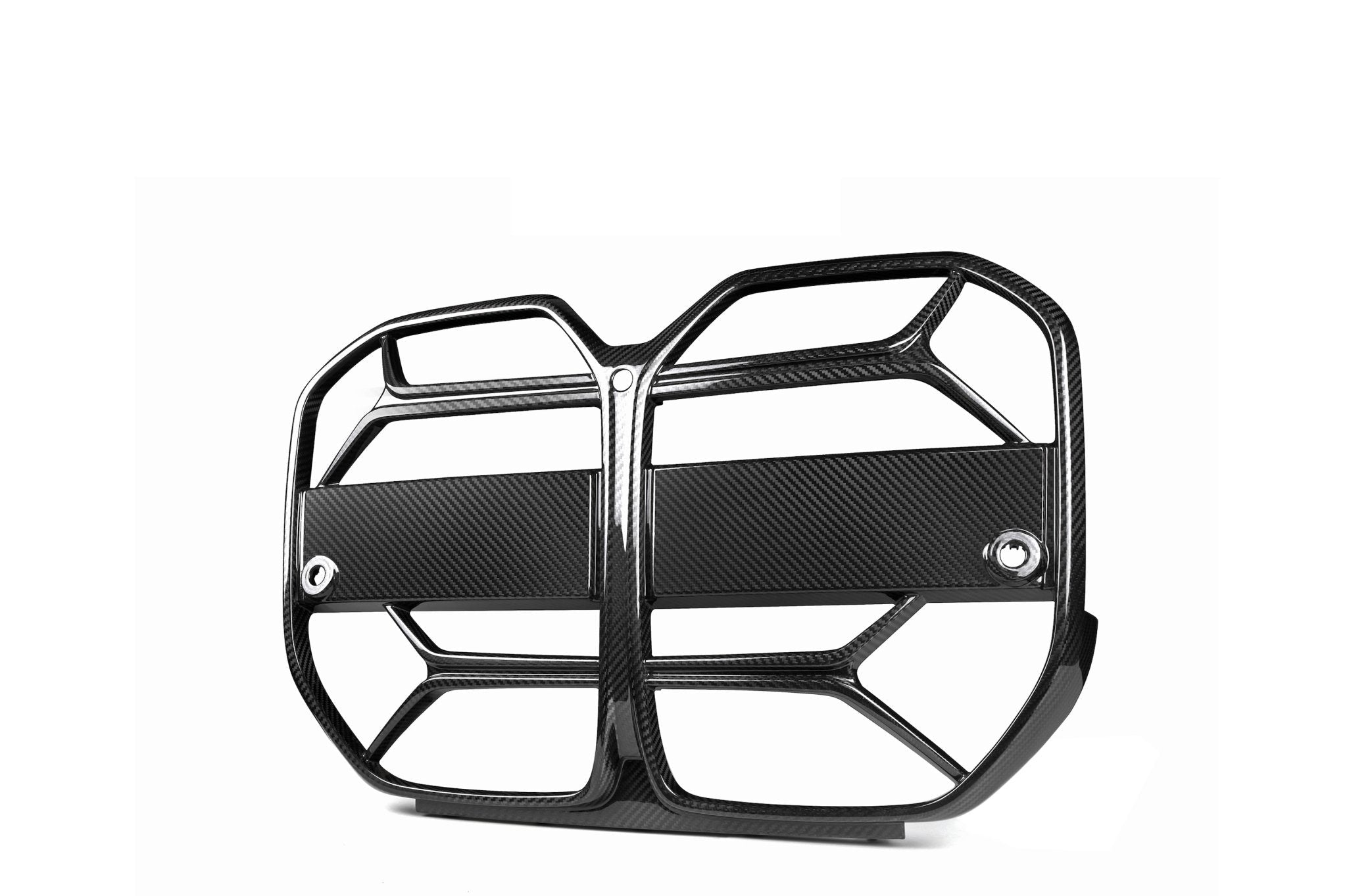BMW 4 Series Gran Coupe G26 Pre-Preg Carbon Fibre T-CSL Front Kidney Grilles with ACC Fitment by FORM (2021+) - AUTOID® - Front Grille - FORM Industries
