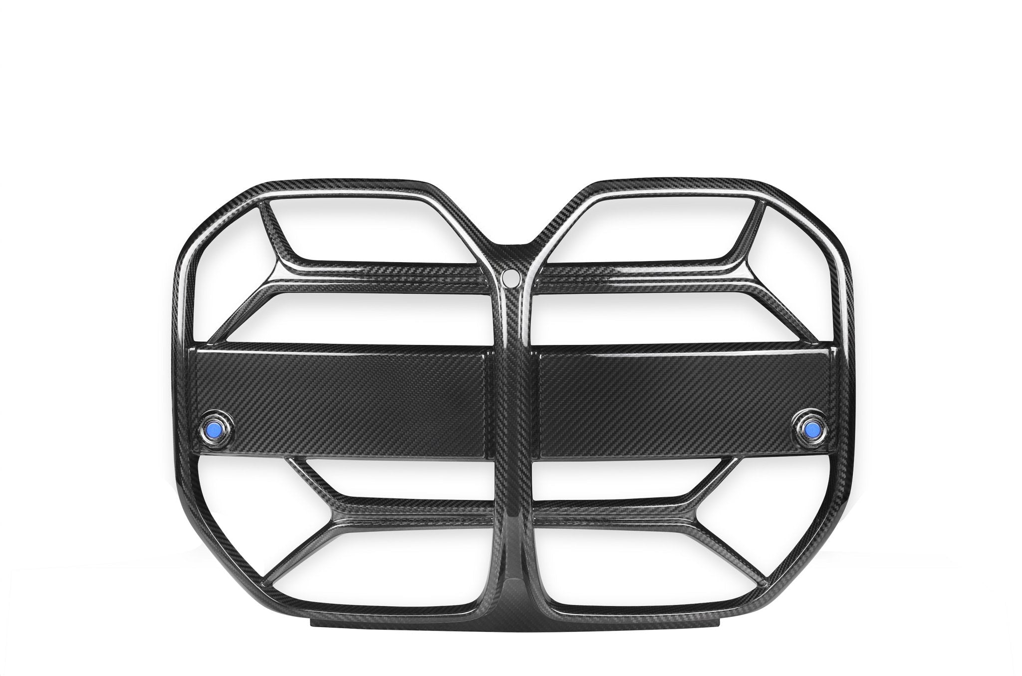 BMW 4 Series Gran Coupe G26 Pre-Preg Carbon Fibre T-CSL Front Kidney Grilles with ACC Fitment by FORM (2021+) - AUTOID® - Front Grille - FORM Industries